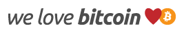 We love bitcoin